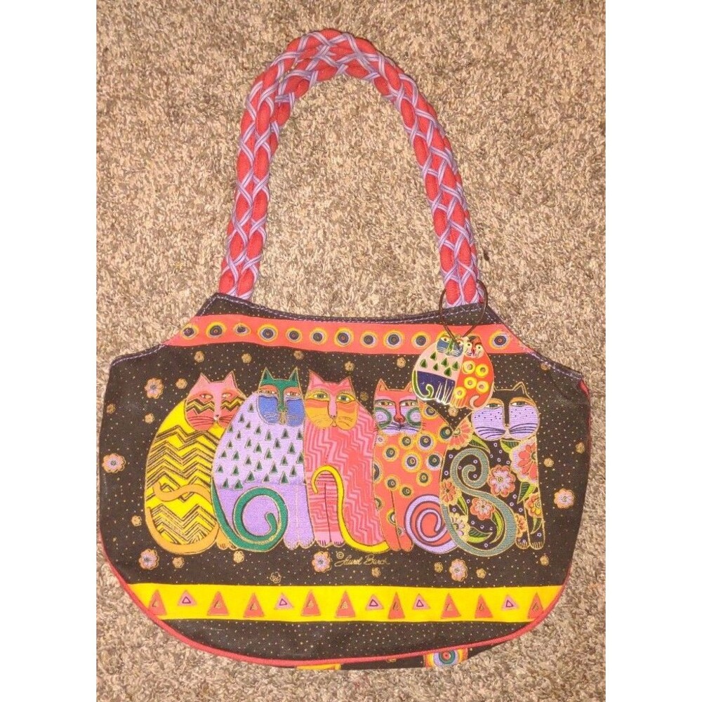 Laurel Burch cat purse